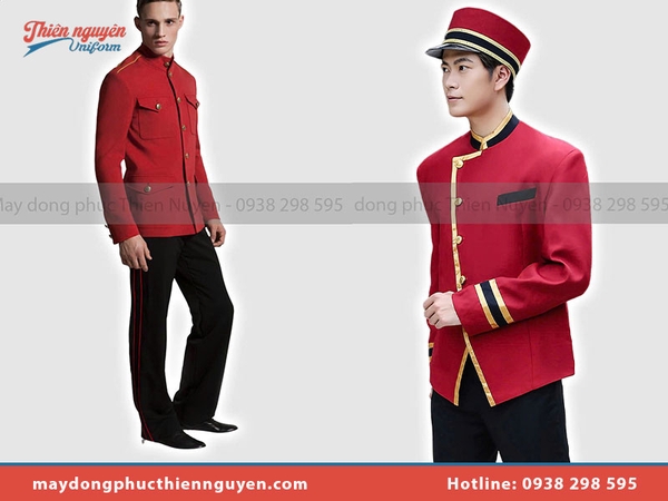 Đồng phục nhân viên lễ tân khách sạn 5 sao