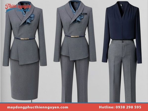 Đồng phục vest công sở thiết kế đẹp & hiện đại