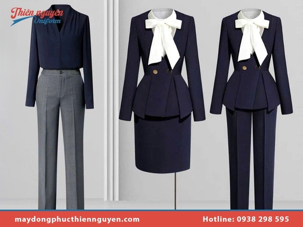 Đồng phục vest nữ đẹp thanh lịch & hiện đại