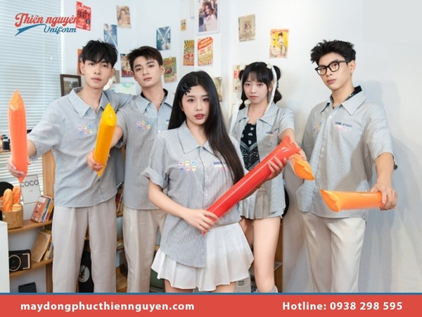 Mẫu áo sơ mi đồng phục lớp đẹp & hiện đại