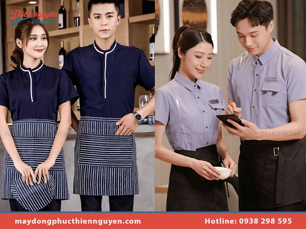 Mẫu đồng phục nhân viên phục vụ nhà hàng