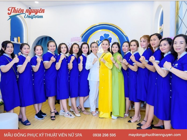 Dự Án May Đồng Phục Spa Cho DLCcare - Tâm An Group