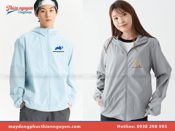 May áo gió đồng phục giá rẻ