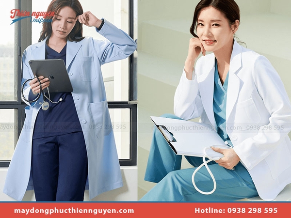 May đồng phục bệnh viện đẹp