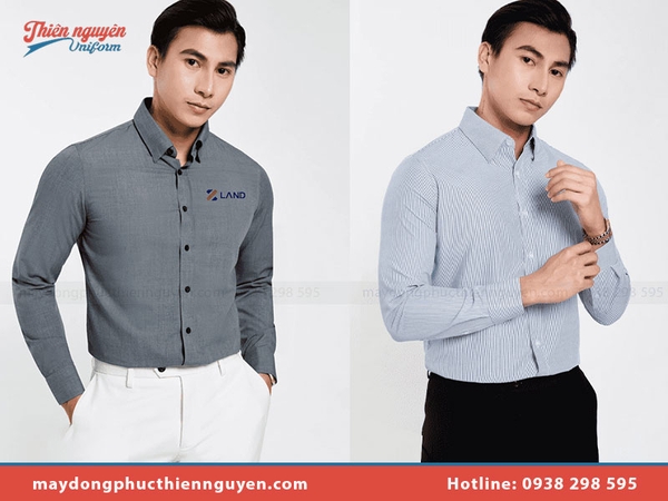 May đồng phục công sở nam