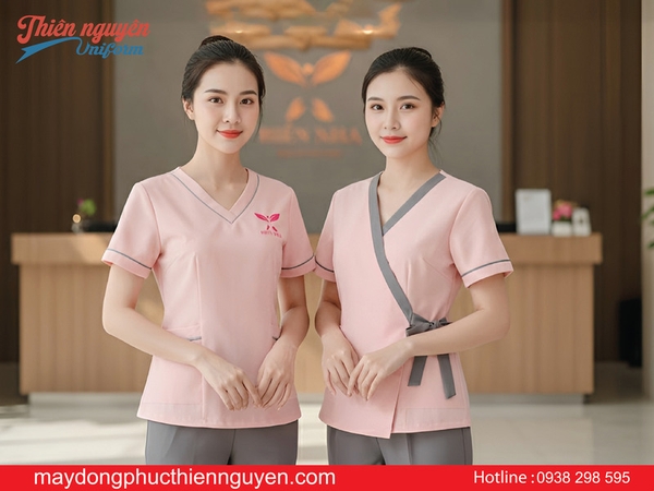 May đồng phục spa tại Bình Dương