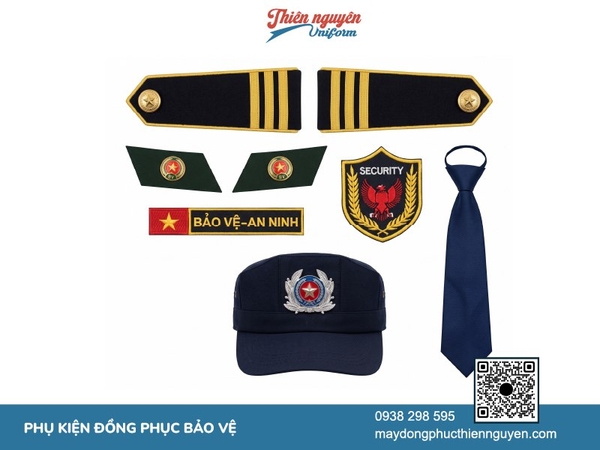 Trọn bộ phụ kiện đồng phục bảo vệ gồm những gì? Báo giá chi tiết từng món