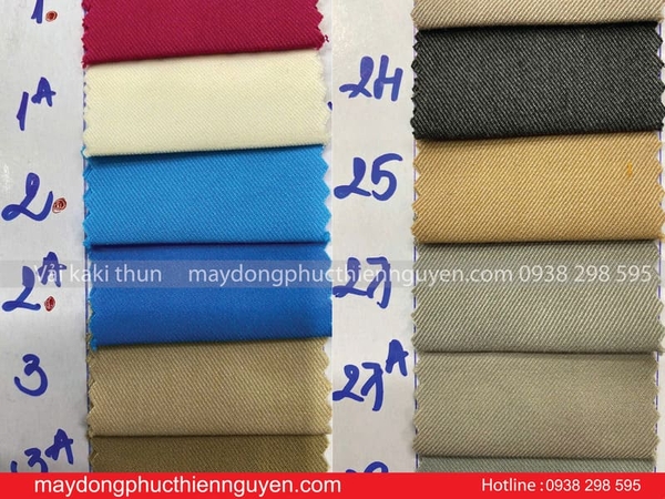 Vải Kaki Thun Là Gì? Đặc Điểm & Ứng Dụng May Đồng Phục