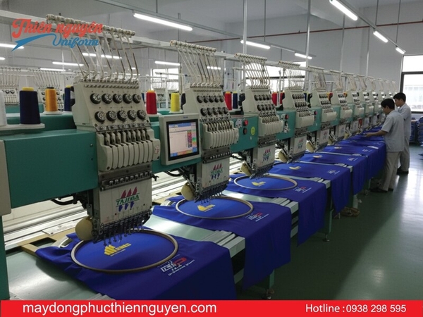 Factory uniform in Vietnam