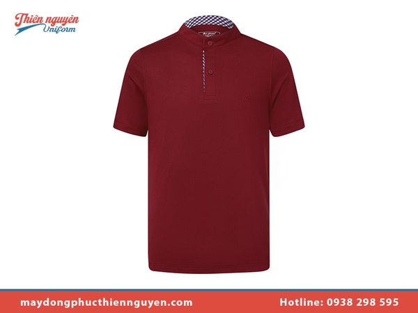 Xưởng sản xuất áo thun đồng phục cổ trụ