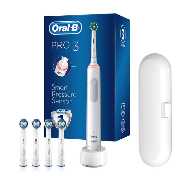 Bàn chải điện Oral-B Pro 3 3000 Ultimate Bundle Edition (mẫu mới 2025)