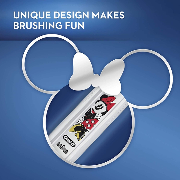 Bàn chải điện trẻ em Oral-B Kids Minnie Mouse