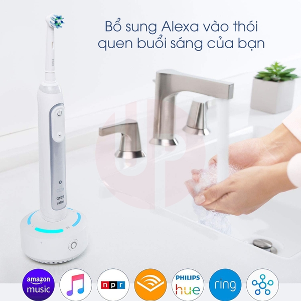 Bàn chải điện Oral-B Genius 8000 Guide (bản 2021 tích hợp Alexa)