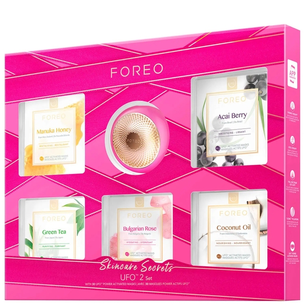 Máy đắp mặt nạ FOREO UFO 2 Skincare Secrets (Kèm 5 hộp mask)