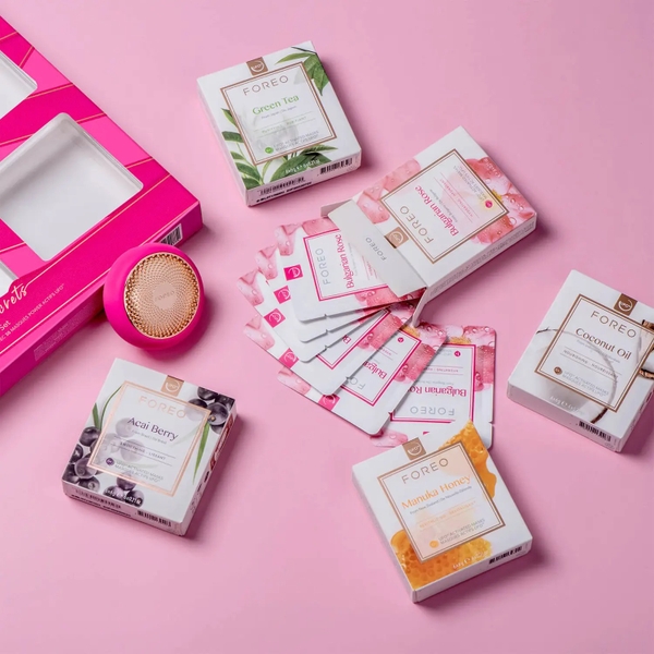 Máy đắp mặt nạ FOREO UFO 2 Skincare Secrets (Kèm 5 hộp mask)