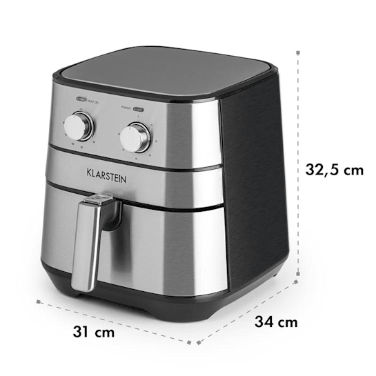 Nồi chiên không dầu Klarstein Aero Vital 5.4L (Cơ)