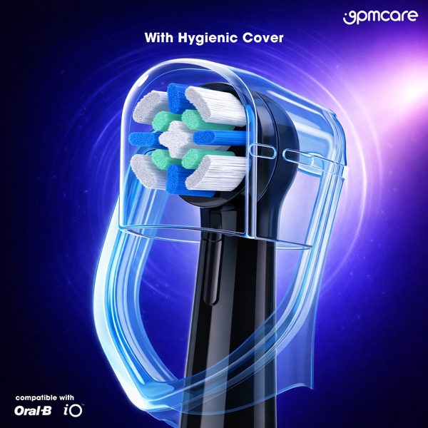 (Hộp 6) Đầu bàn chải điện 9pmcare iO lắp cho Oral-B iO Series