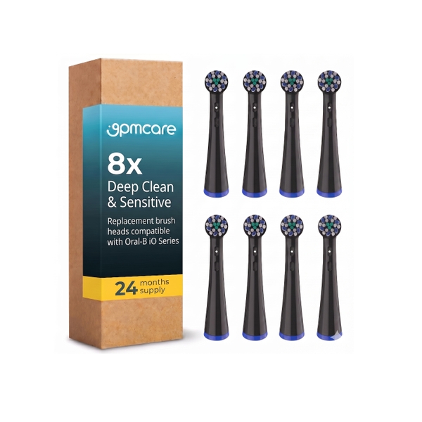(Hộp 8) Đầu bàn chải điện 9pmcare iO Fit lắp cho Oral-B iO Series