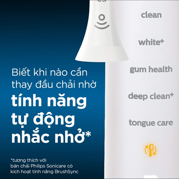 Đầu bàn chải điện làm trắng răng Philips W DiamondClean (1 Chiếc)