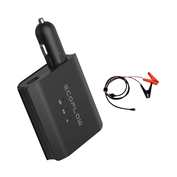 Bộ phụ kiện kích điện và sạc ắc quy ô tô thông minh Ecoflow All-in-one 12/24V (Sử dụng với trạm tích điện Ecoflow River hoặc Delta)