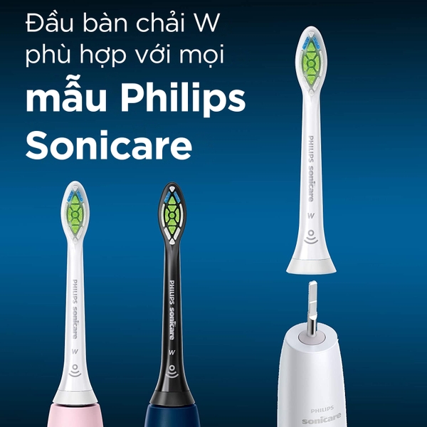 Đầu bàn chải điện làm trắng răng Philips W DiamondClean (1 Chiếc)