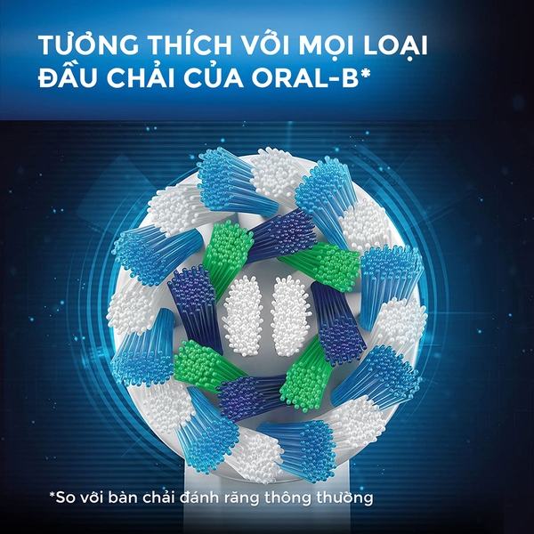 Bàn chải điện Oral-B Pro 7000 Smartseries - Đen