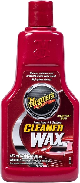 Sáp Meguiar's Wax cleaner nhập khẩu - Phủ bóng làm sạch bảo vệ sơn xe ô tô (A1214)