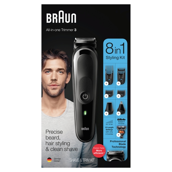 Tông đơ cắt tóc Braun 8-in-1