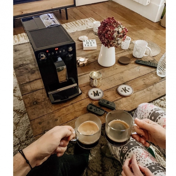 Máy pha cà phê tự động Melitta PURISTA SERIES 300 BLACK/WHITE