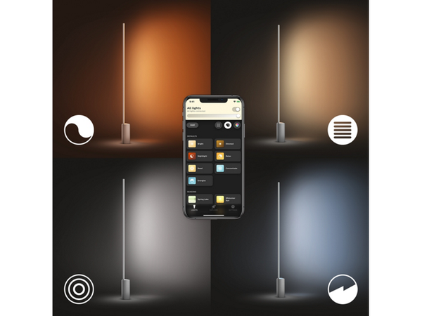 Đèn cây Philips Singed floor light