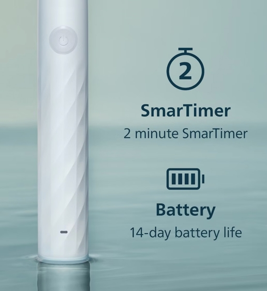 Bàn chải điện Philips Sonicare 1100 (New Gen 2026) - Value Starter Set - sạc có dây