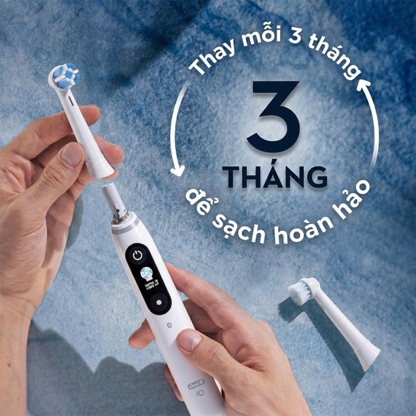 Combo 10 đầu bàn chải điện 9pmcare iO lắp cho Oral-B iO Series