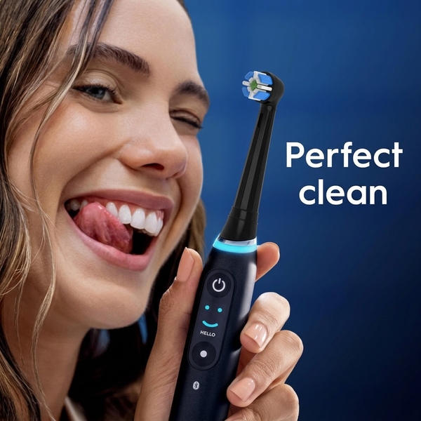 Đầu bàn chải điện 9pmcare iO Deep Clean tương thích với Oral-B iO Series 2-10