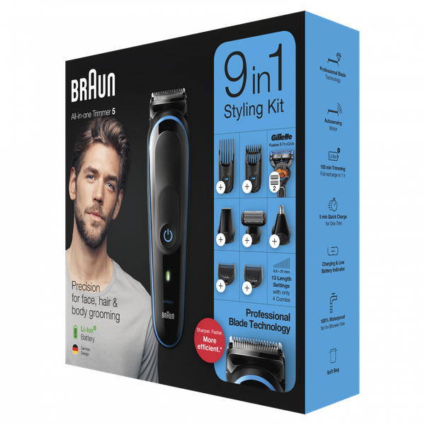 Tông đơ cắt tóc Braun 9-in-1