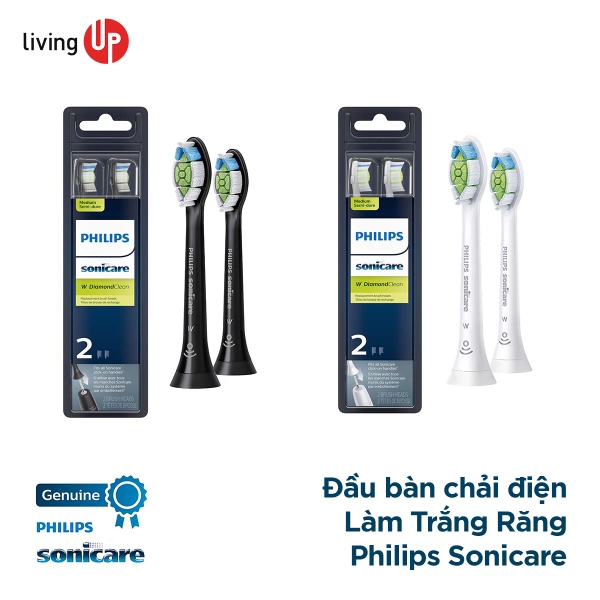 Đầu bàn chải điện làm trắng răng Philips W DiamondClean (1 Chiếc)