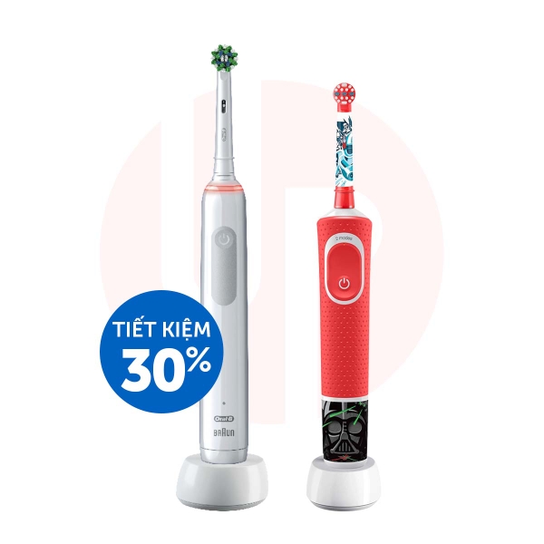 Bàn chải điện Oral-B Pro 3 3000 Combo Family Gift Edition 2022