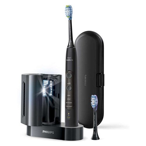 Bàn chải điện Philips Sonicare ExpertClean 7700, 7500 (Có hộp khử trùng UV)