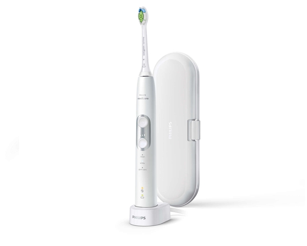 Bàn chải điện Philips Sonicare 6100 Combo 2 Chiếc (Kèm Travel Case)