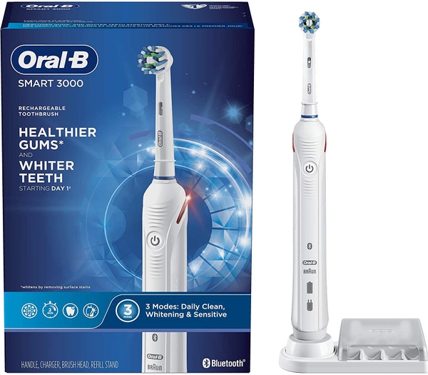 Bàn chải điện Oral-B 3000 Smartseries Electric Toothbrush (Mẫu cũ 2017)