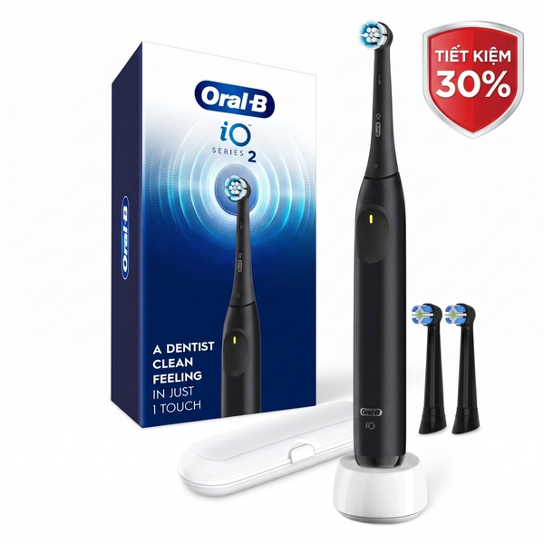Bàn chải điện Oral-B iO Series 2 (Kèm 3 đầu bàn chải thay thế)