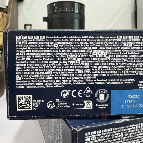 Bàn chải điện Oral-B Pro 3 3000 (mẫu mới 2025)