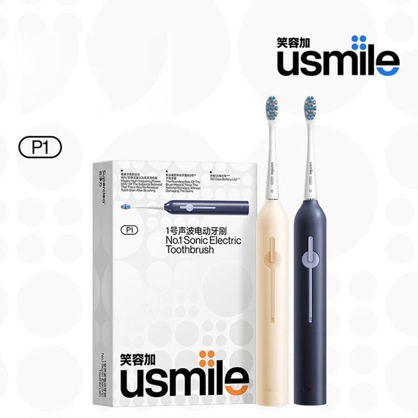 Bàn chải điện sóng siêu âm Usmile P1 Bản nội địa - Bảo hành 12 tháng