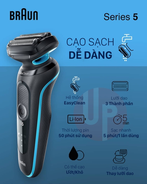Máy cạo râu Braun Electric Razor Series 5