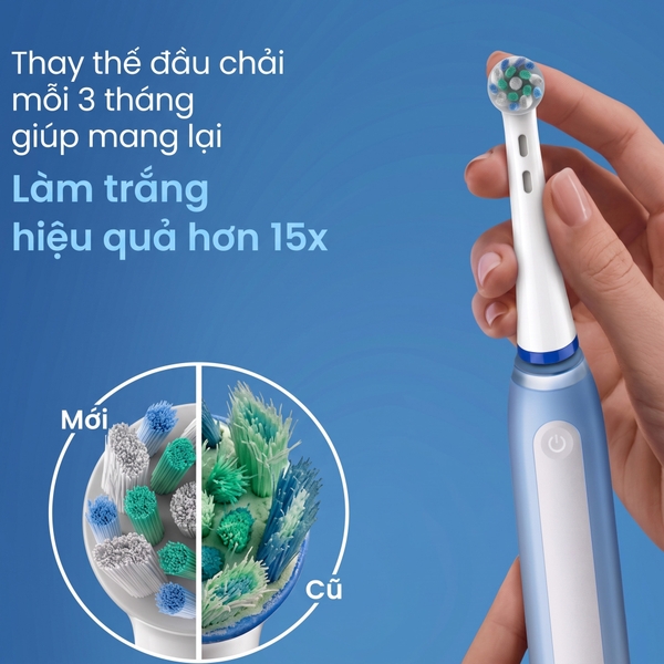 Combo 10 đầu bàn chải điện 9pmcare iO lắp cho Oral-B iO Series