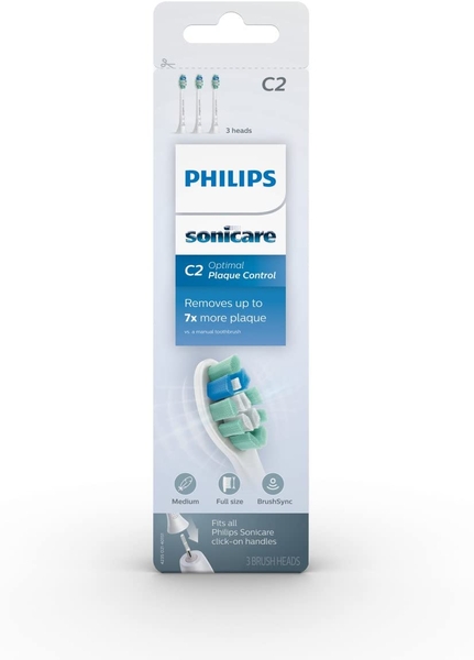 Đầu bàn chải điện Philips C2 Optimal Plaque Control (1 Chiếc)