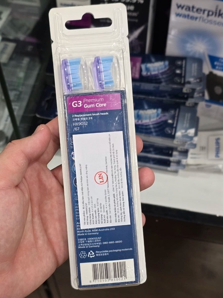 Đầu bàn chải điện Philips Sonicare các loại C1,C2, G2, W,C3,G3, W3, A3