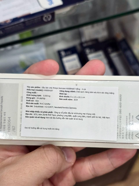 Đầu bàn chải điện Philips Sonicare các loại C1,C2, G2, W,C3,G3, W3, A3