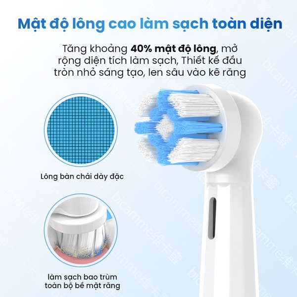 Đầu thay thế cho bàn chải điện Oral-B iO Series - Hàng Phụ Kiện
