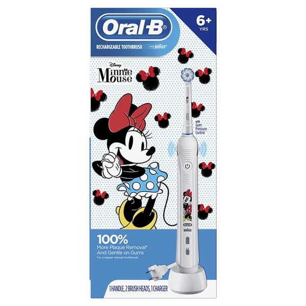 Bàn chải điện trẻ em Oral-B Kids Minnie Mouse