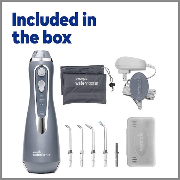 Máy tăm nước Waterpik WP-567 (Màu xám)